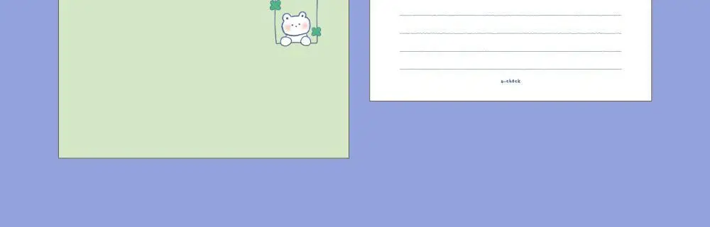 오첵 마음따뜻 일러스트 편지지 세트 상세페이지 19