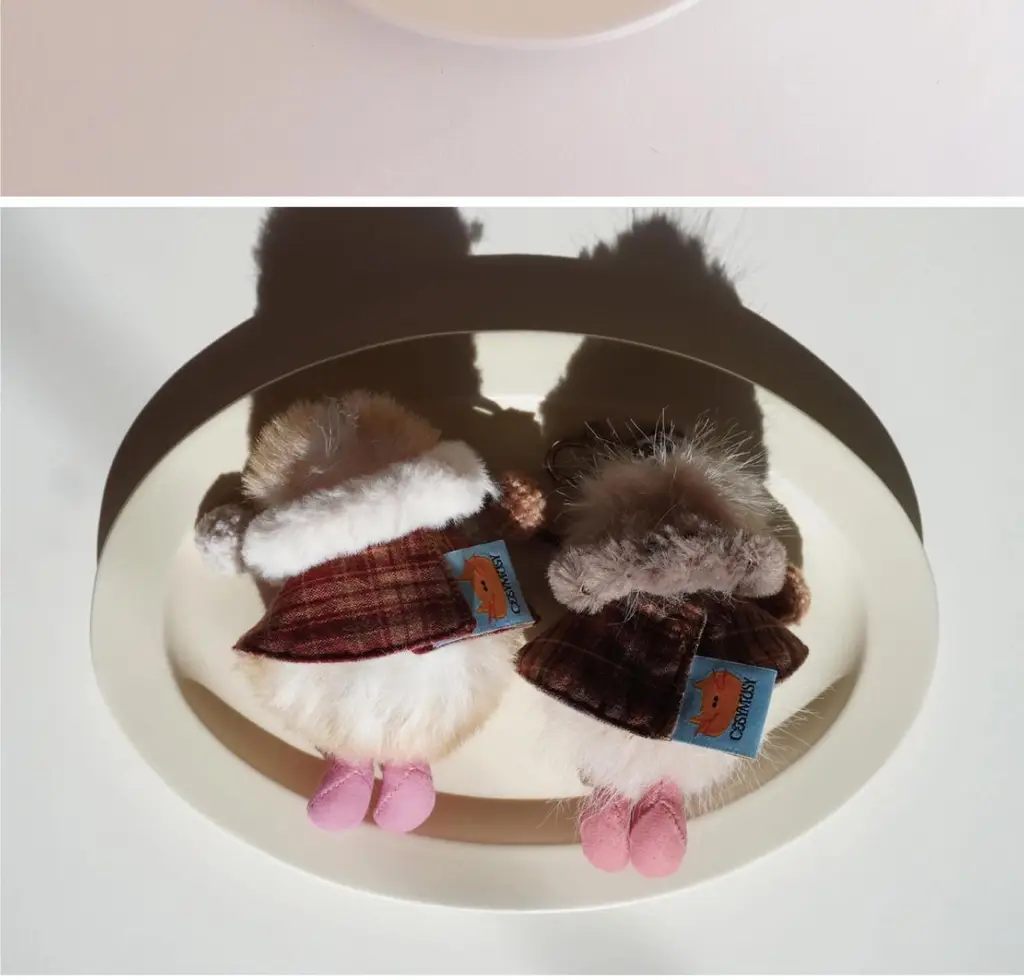 코지모지 키링 윈터 체크 케이프 2종 택1 상세페이지 30