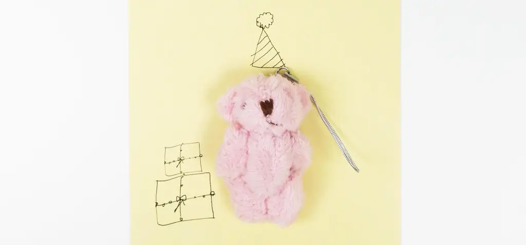 코지모지 Happy Birth & Congratulation 테디베어 키링 엽서 5종 택1 상세페이지 12