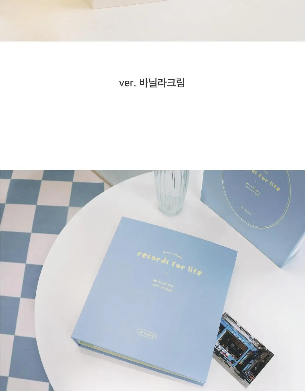 오첵 중형 바인더 접착식 사진앨범 포토북 콜렉트북 폴라로이드 상세페이지 10