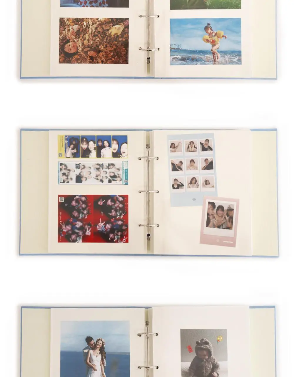오첵 중형 바인더 접착식 사진앨범 포토북 콜렉트북 폴라로이드 상세페이지 13