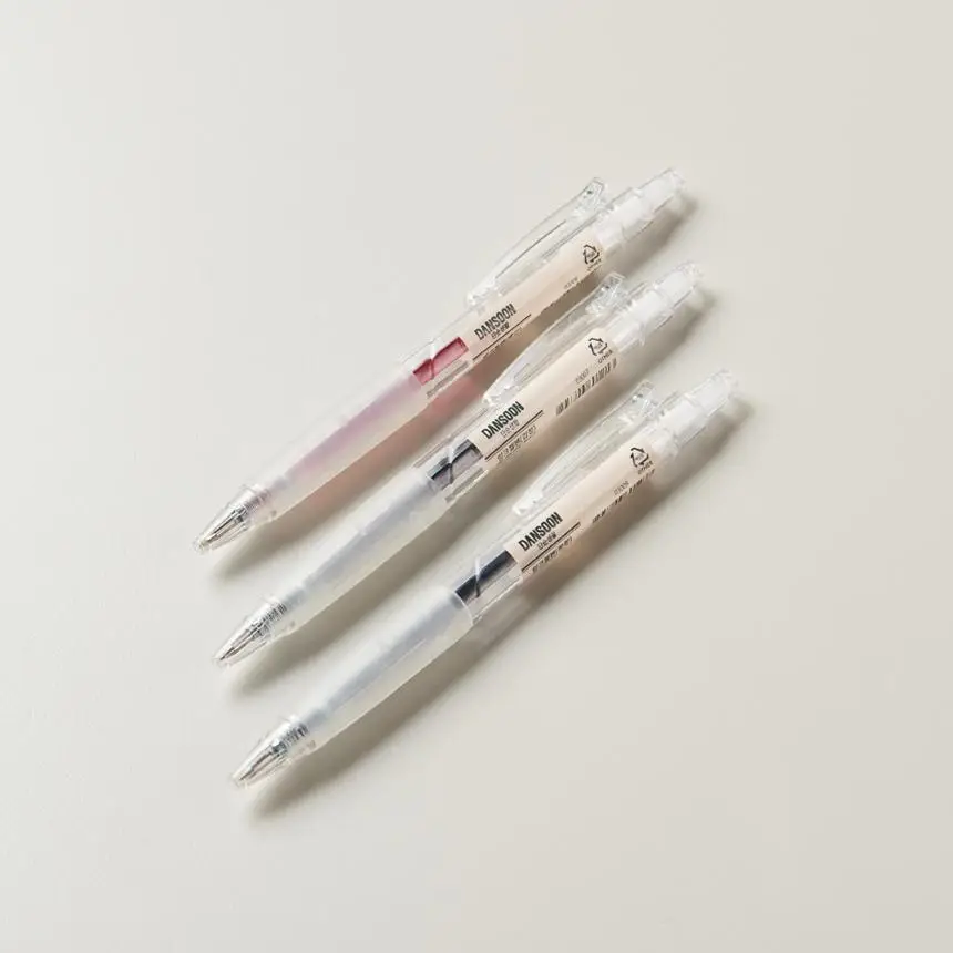 단순생활 볼펜 잉크젤펜 필기구 파랑 상세페이지 4