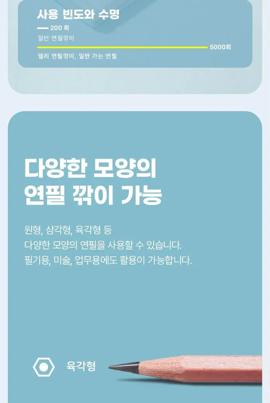 델리 몽돌 자동 연필깎이 상세페이지 8