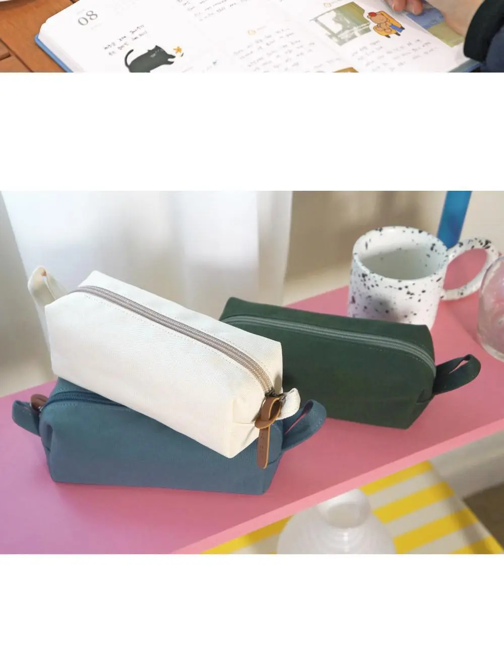 오첵 캔버스 사각 멀티파우치 펜케이스 펜파우치 상세페이지 16