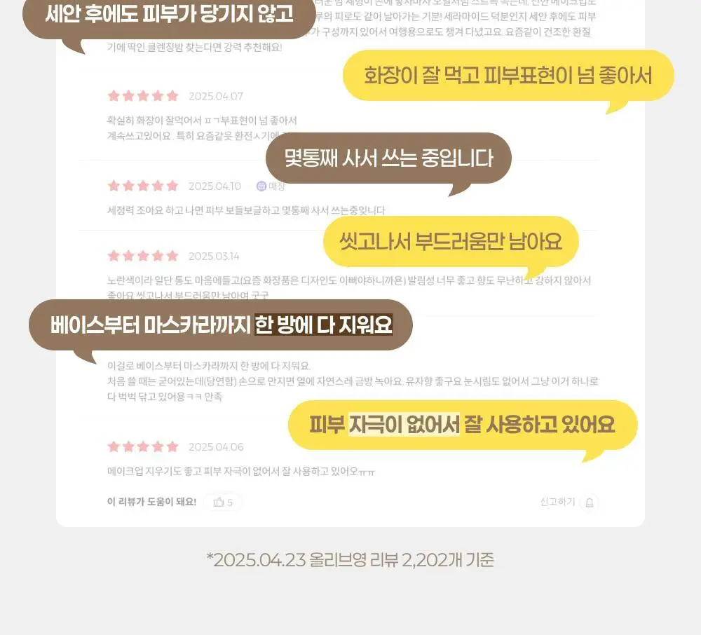 아이레시피x리틀트윈스타 세라마이드 유자 힐링 클렌징밤 135ml 기획 (+10ml+헤어핀) 상세페이지 14
