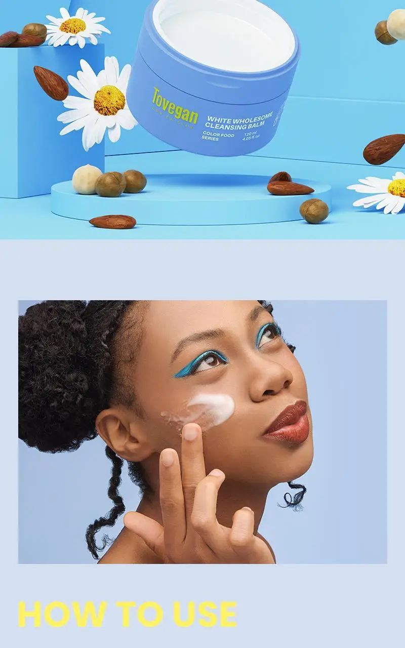 투비건 컬러푸드시리즈 화이트 홀썸 클렌징밤 120ml 상세페이지 18