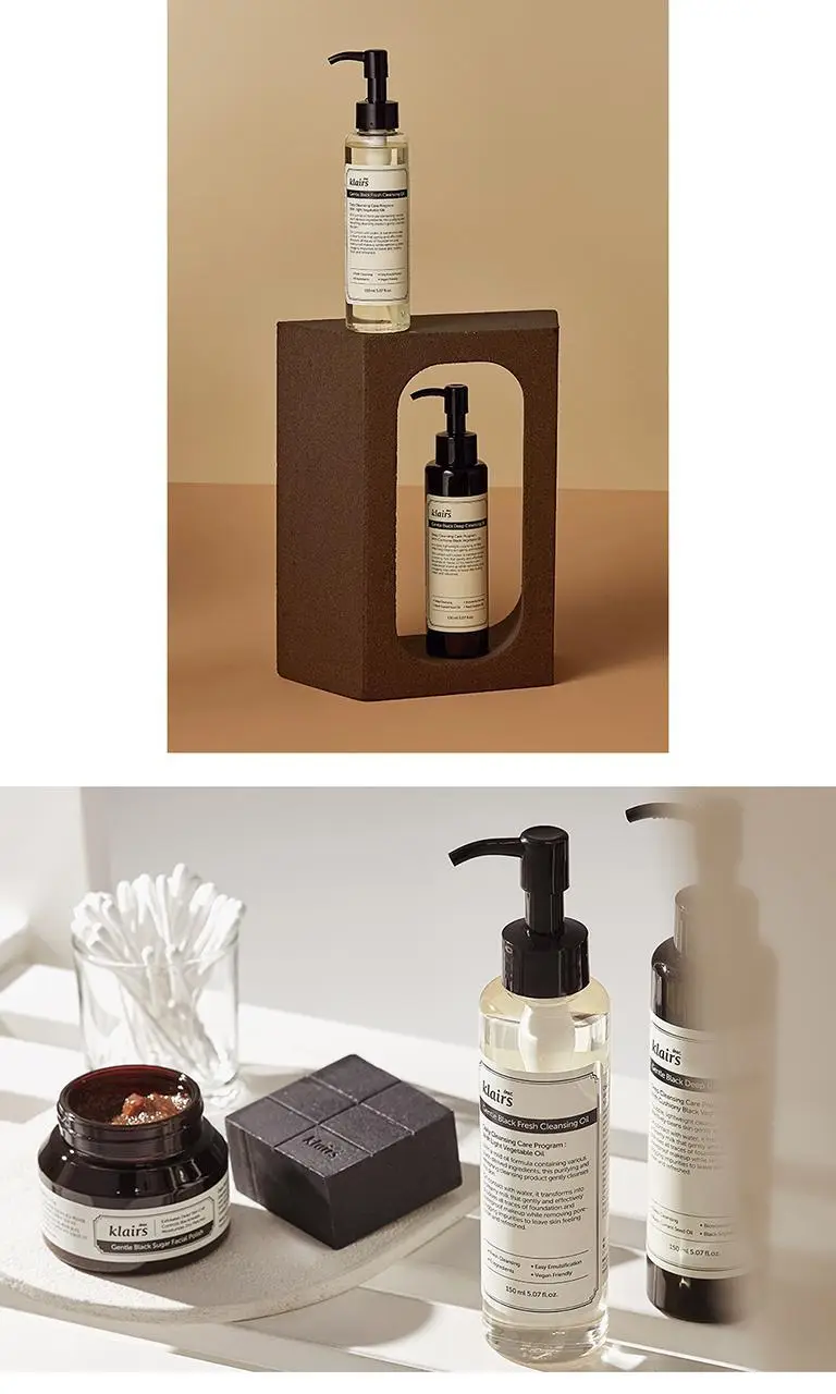 클레어스 젠틀 블랙 프레쉬 클렌징 오일 150ml 상세페이지 17