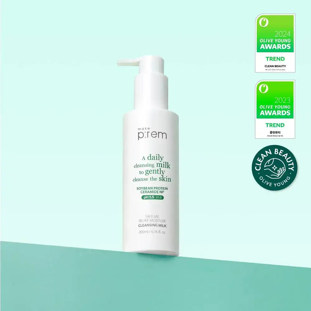 메이크프렘 세이프 미 릴리프 모이스처 클렌징 밀크 200ml