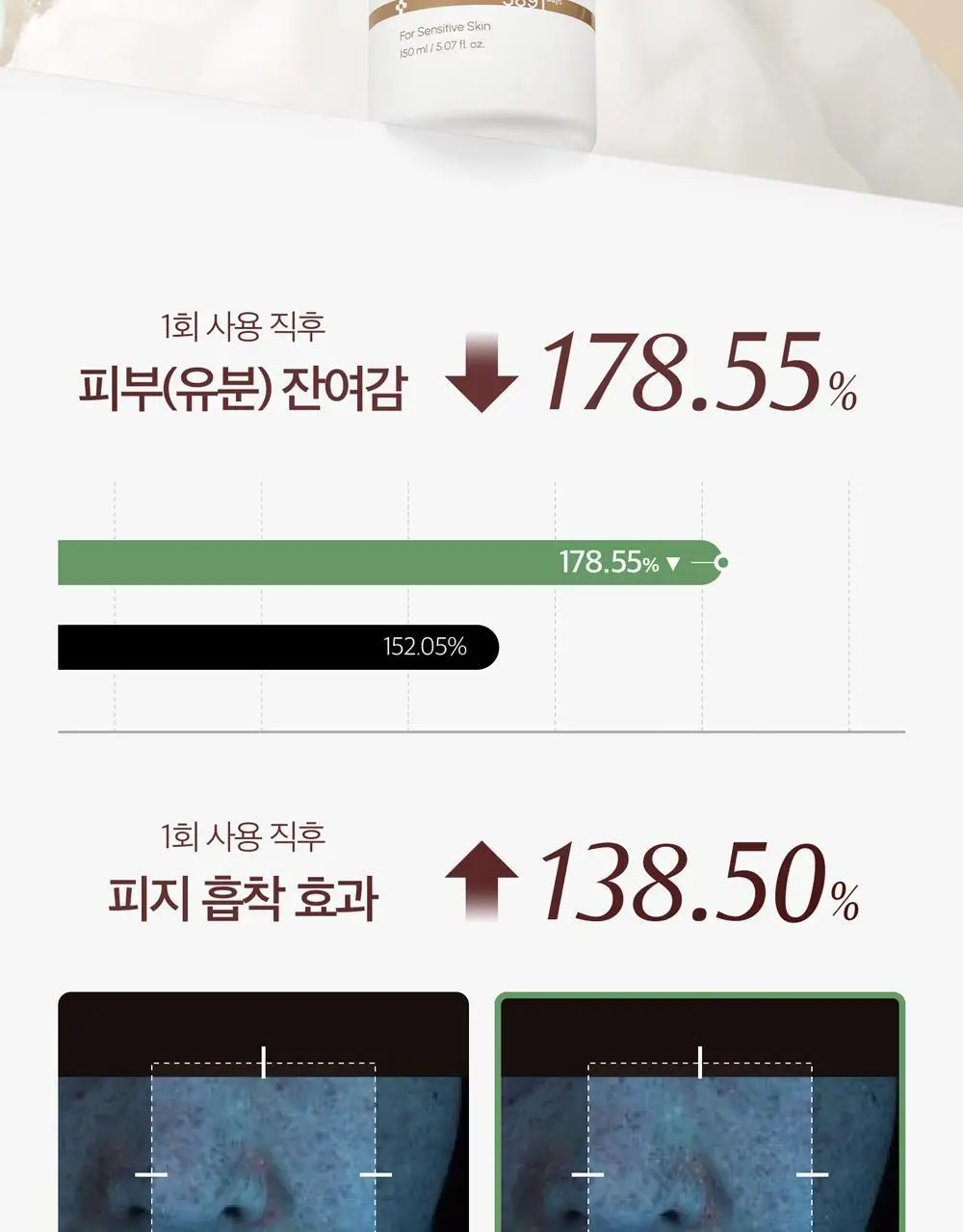 블랑네이처 9배 어성초 버블 클렌징 밀크 150ml 기획 (+30ml) 상세페이지 44