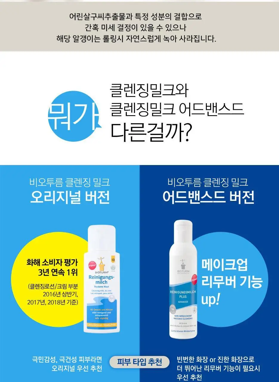 비오텀 클렌징밀크 어드밴스드 200ml 상세페이지 2
