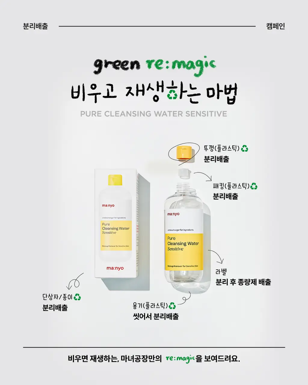 마녀공장 퓨어 클렌징워터 센서티브 55ml 상세페이지 6