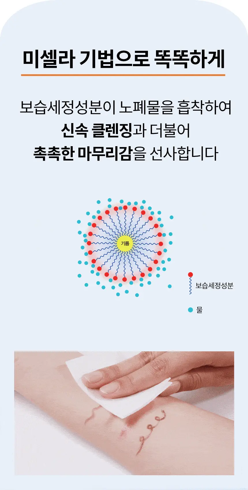 비페스타 클렌징워터 센시티브 400ml (저자극 진정) 상세페이지 6