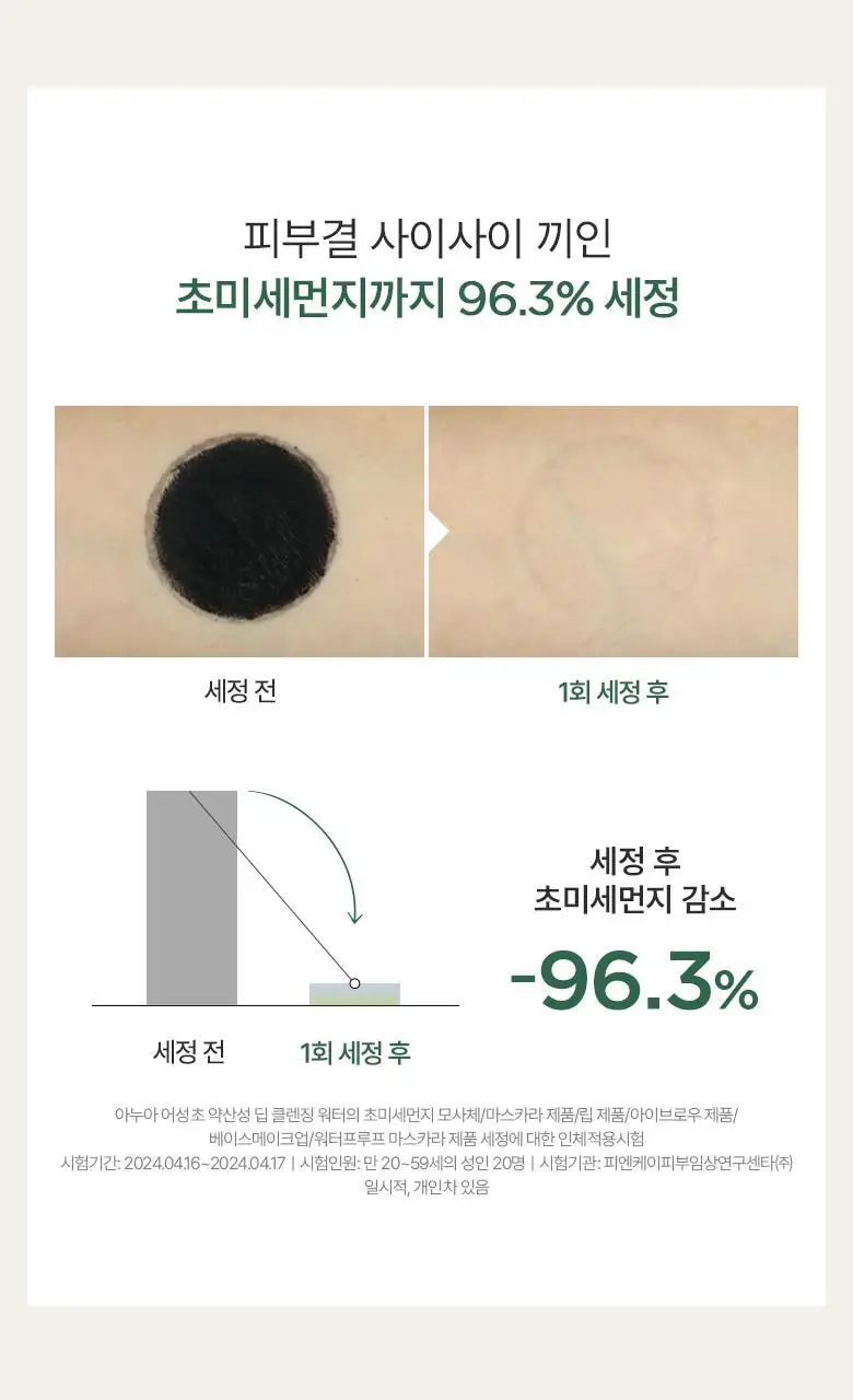 아누아 어성초 약산성 딥 클렌징워터 500g 상세페이지 19
