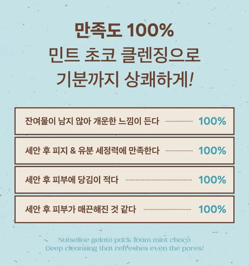 넛세린 민트 초코 클렌징 팩 폼 130g 상세페이지 27