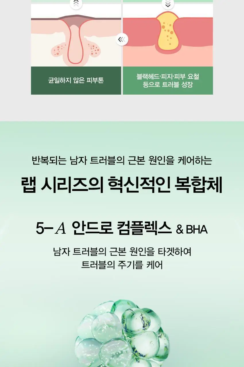 랩시리즈 클리어 LS 딥 포어 퓨리파잉 클렌저 125ml 상세페이지 6