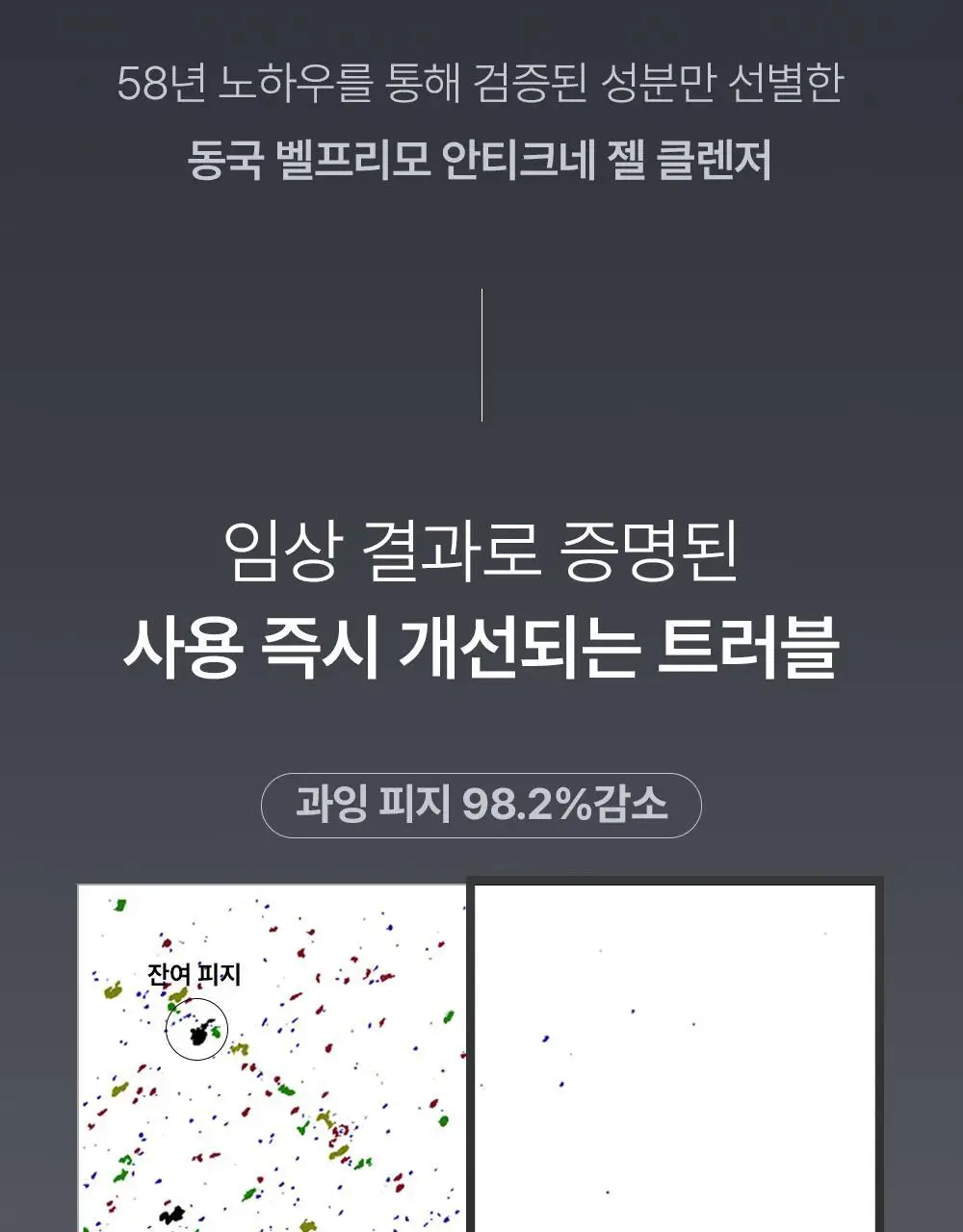 벨프리모 안티크네 약산성 젤클렌저 125g 기획 (+30g) 상세페이지 10