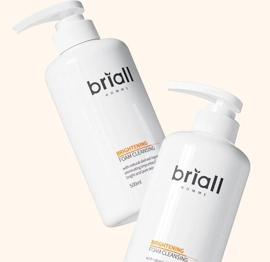 브리올옴므 브라이트닝 대용량 폼클렌징 500ml 상세페이지 9