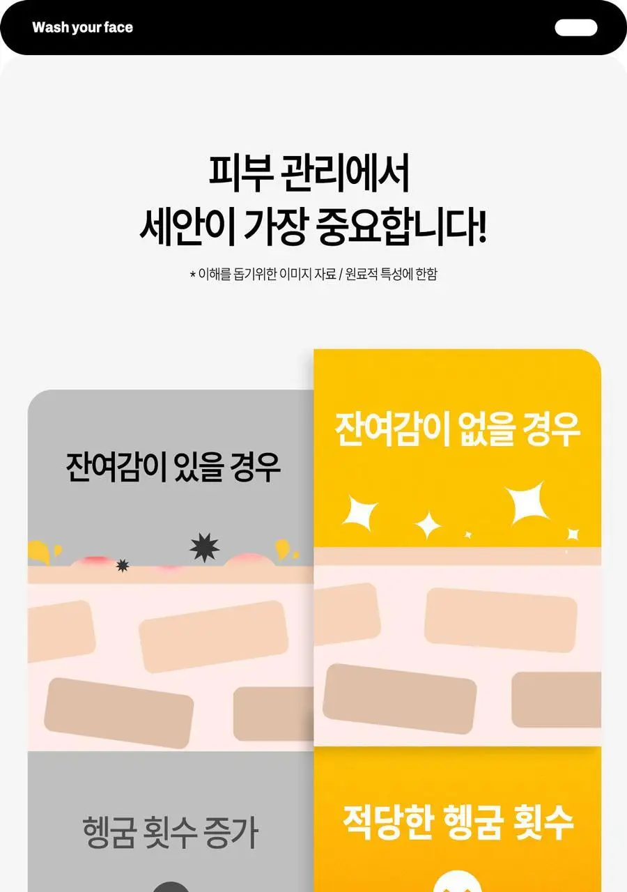 브리올옴므 브라이트닝 대용량 폼클렌징 500ml 상세페이지 16