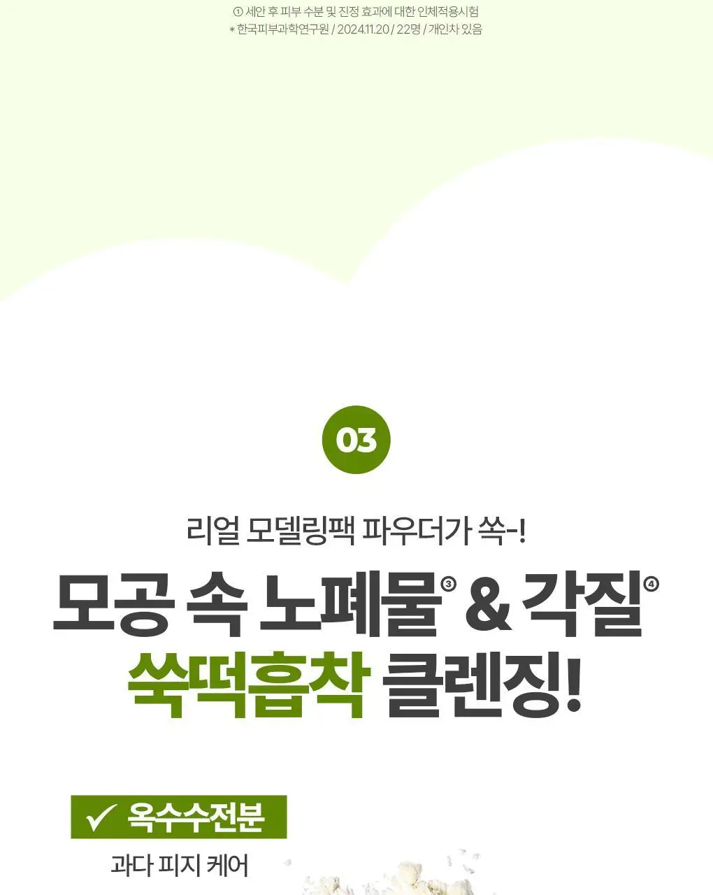 브링그린 사철쑥 카밍EX 모델링팩투폼 클렌저 120mL 더블기획 상세페이지 21