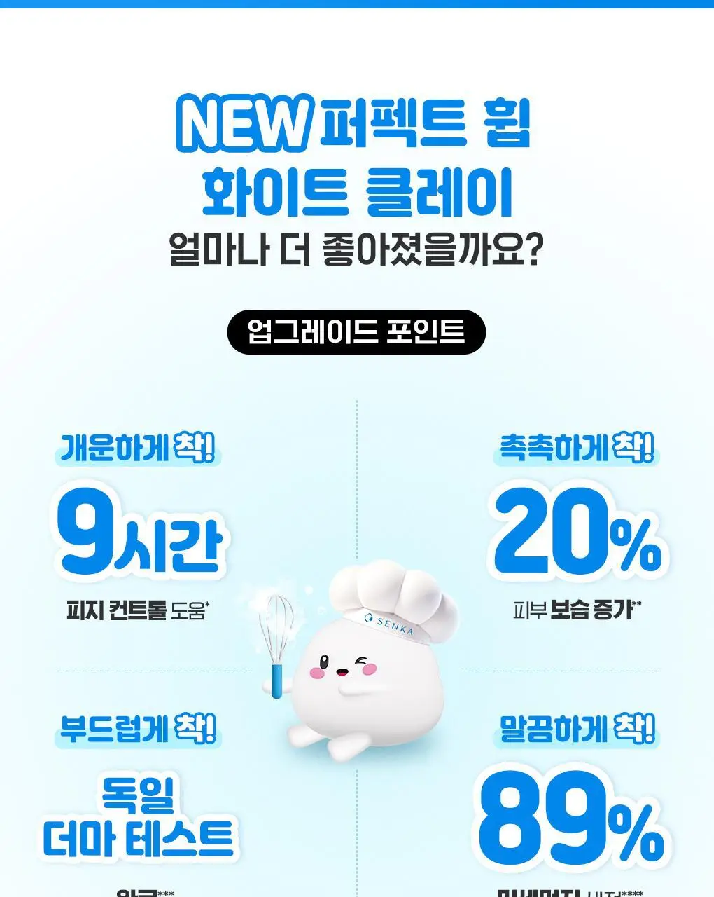 센카 퍼펙트 휩 화이트 클레이 FA 120g 상세페이지 3
