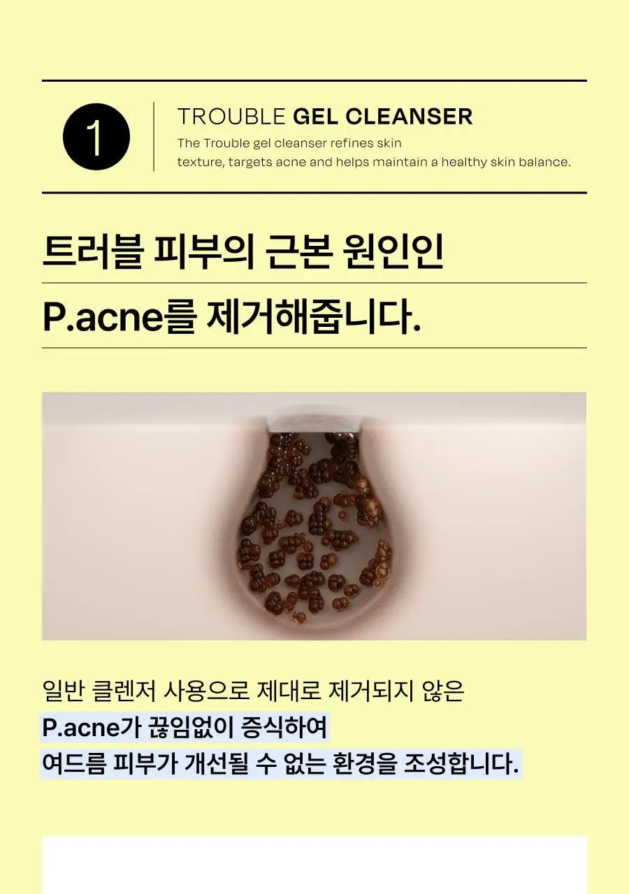 셀라딕스 트러블 클리어 약산성 젤클렌저 200ml 상세페이지 21