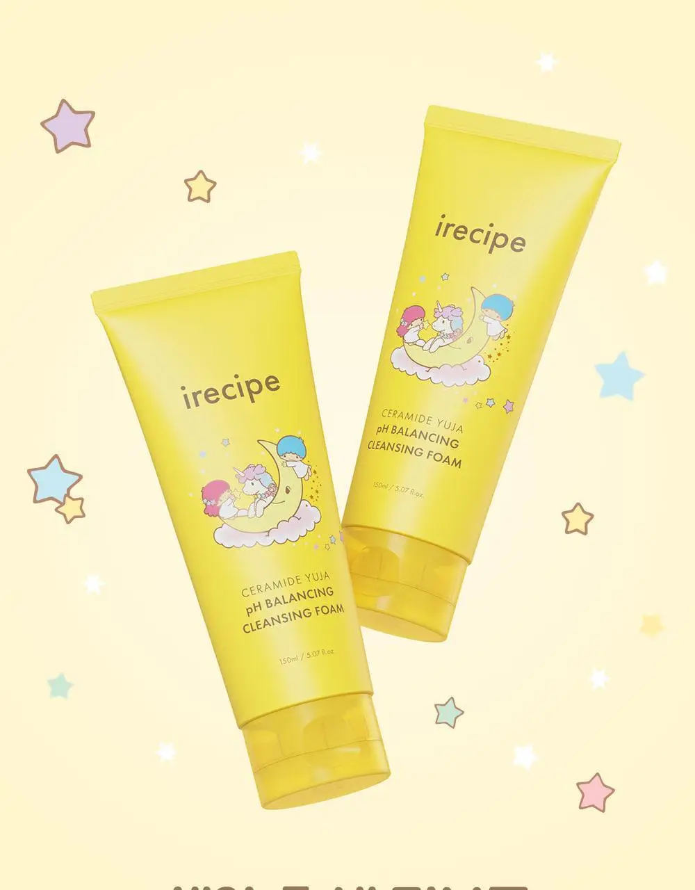 아이레시피x리틀트윈스타 세라마이드 유자 약산성 클렌징폼 150ml 더블 기획 (+스티커) 상세페이지 14