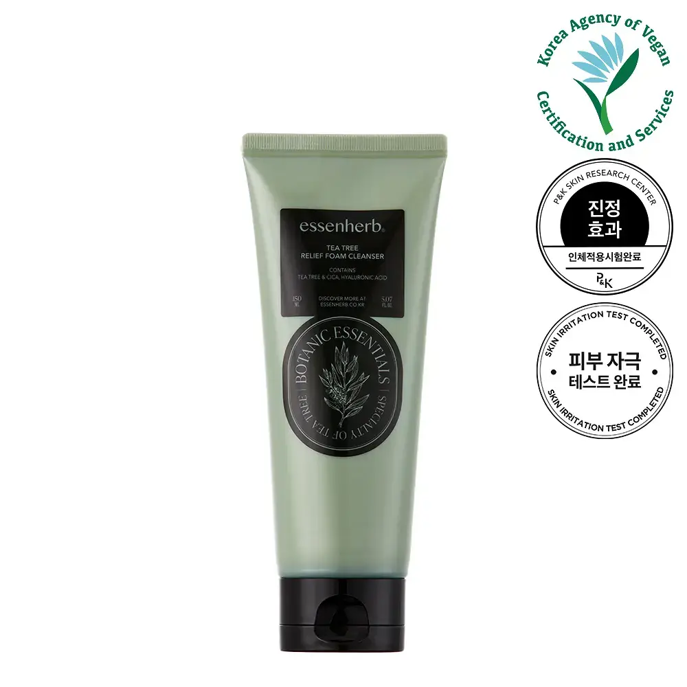 에센허브 티트리 릴리프 폼클렌저 150ml