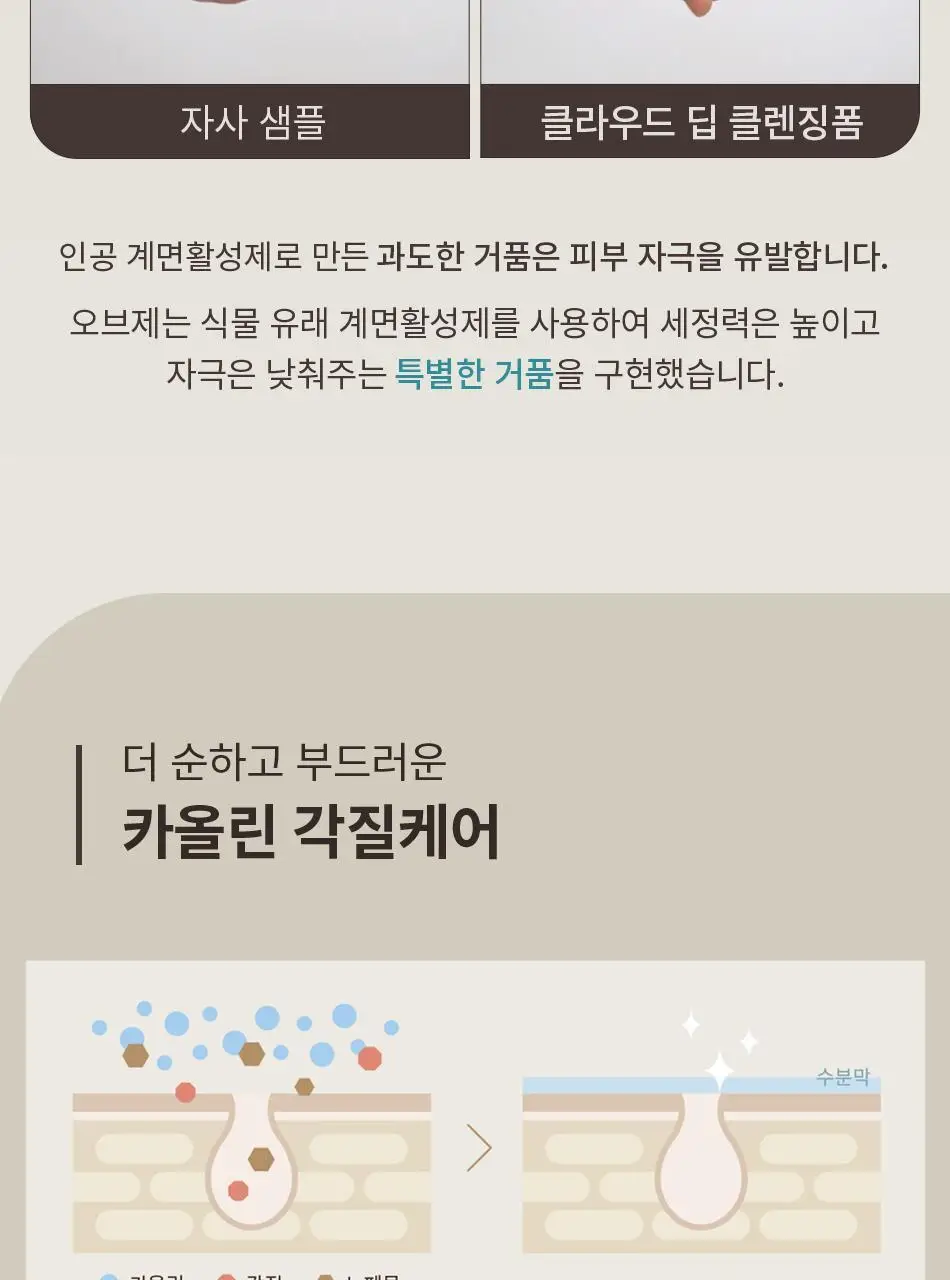 오브제 클라우드 딥 클렌징폼 150ml 상세페이지 14