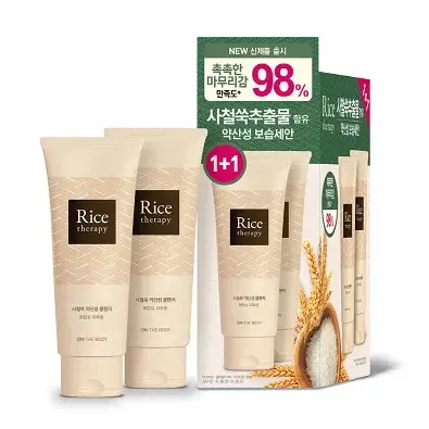 온더바디 라이스테라피 사철쑥약산성폼 150ml 1+1 기획