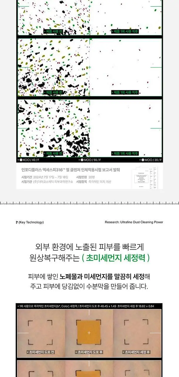 인포디플러스 엑세스피316 젤 클렌저 125ml 상세페이지 6