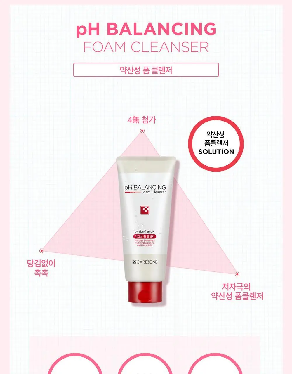 케어존 약산성폼 30ml 상세페이지 3