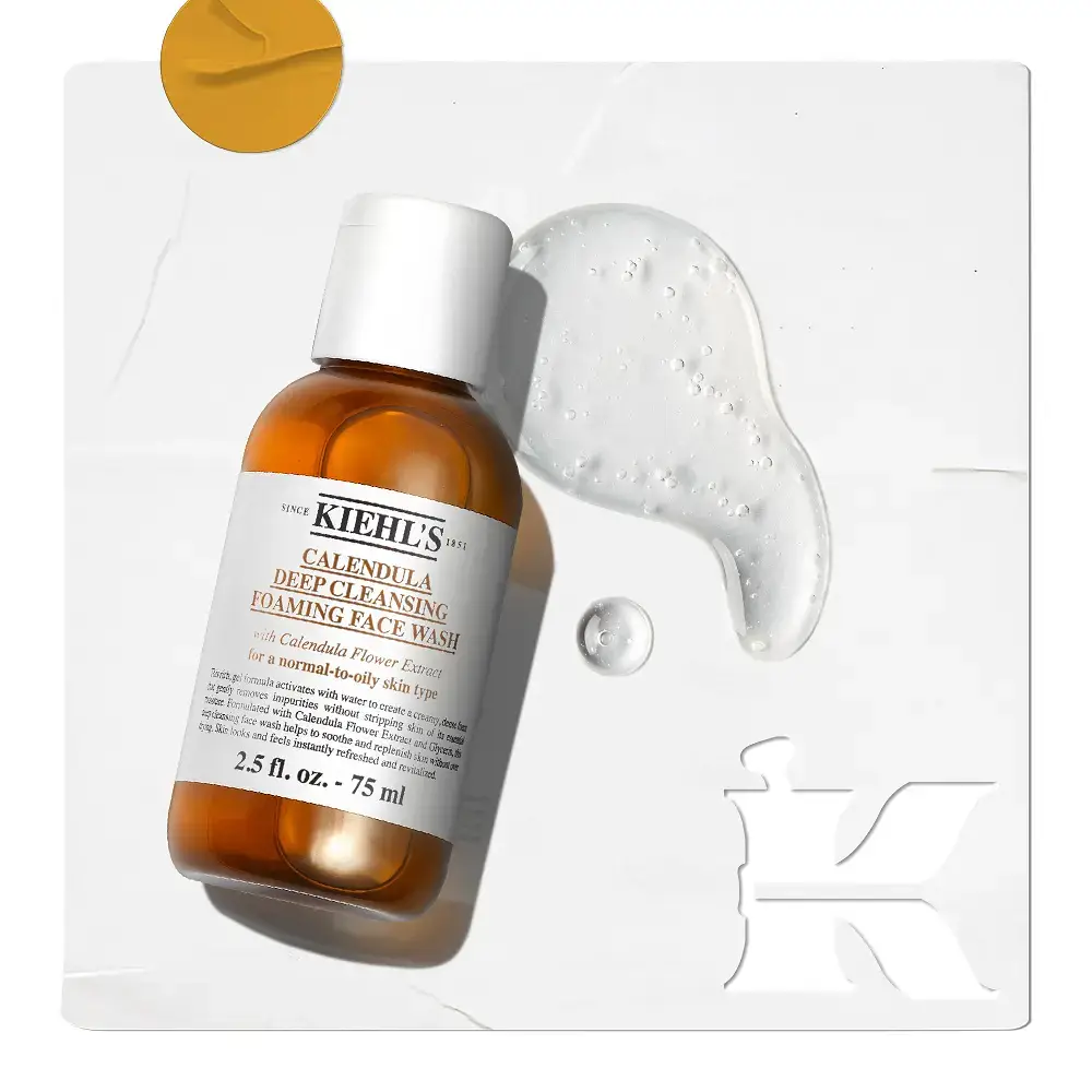 키엘 칼렌듈라 딥 클렌징 포밍 페이스 워시 75ml