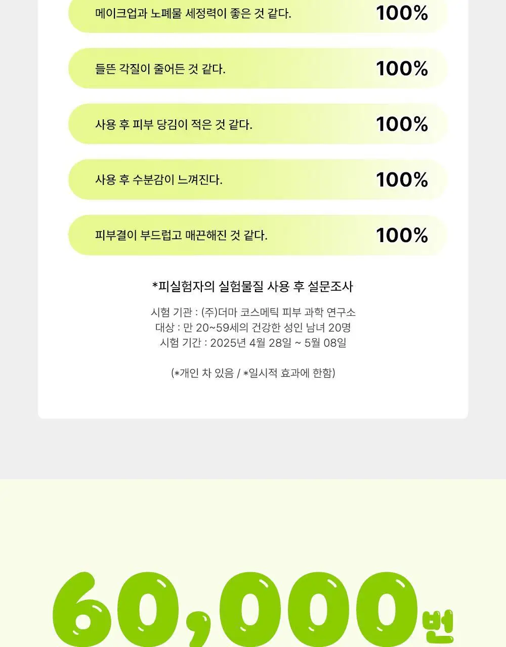 파파레서피 젤라또 팩클렌저 100ml 4종 (라이스,가지,티트리,센텔라) 상세페이지 90