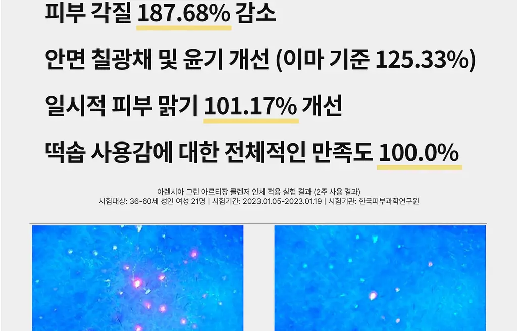 아렌시아 그린 아르티장 클렌저 120g 상세페이지 12