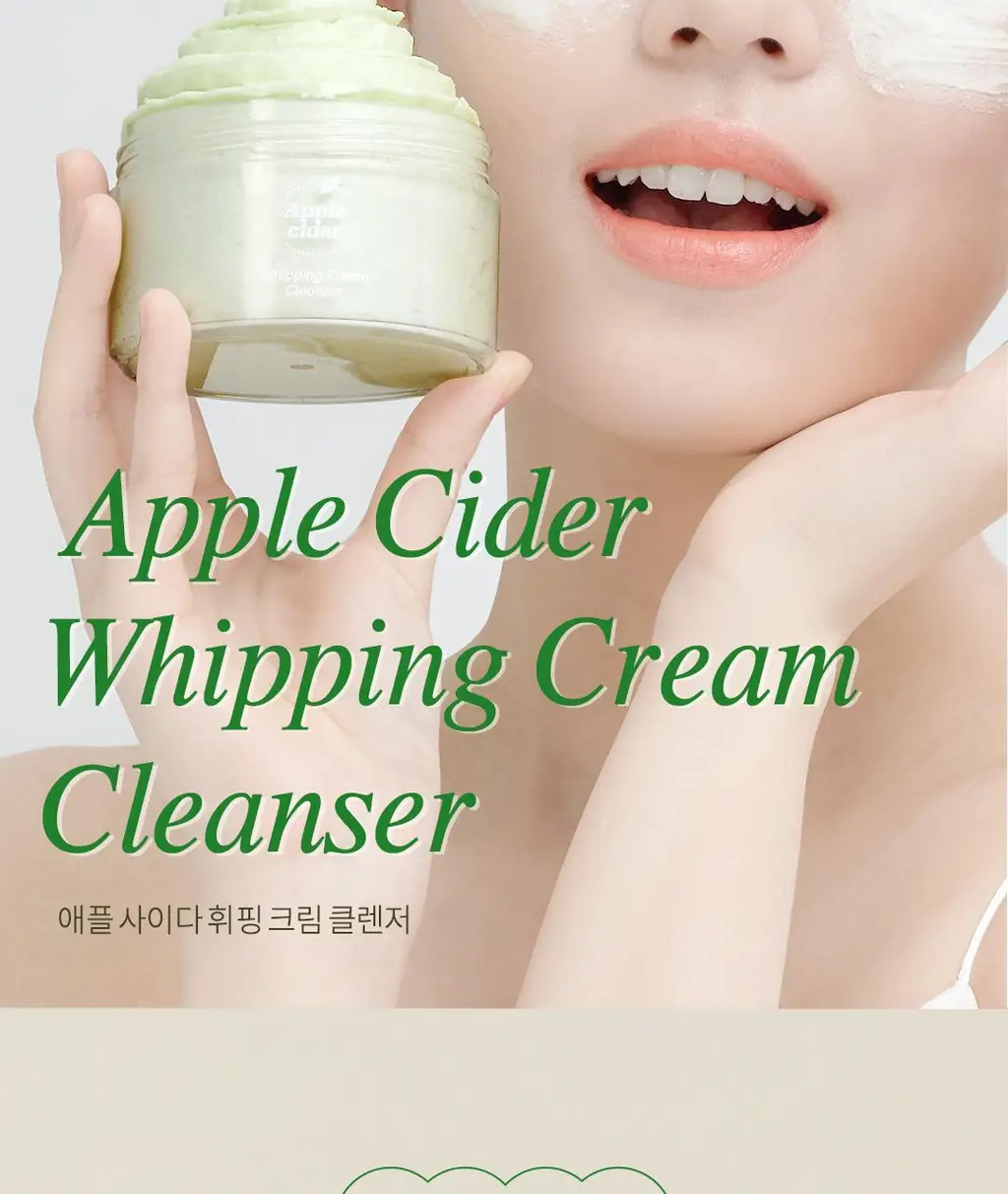 아리얼 애플사이다 휘핑 크림 클렌저 100ml 상세페이지 5