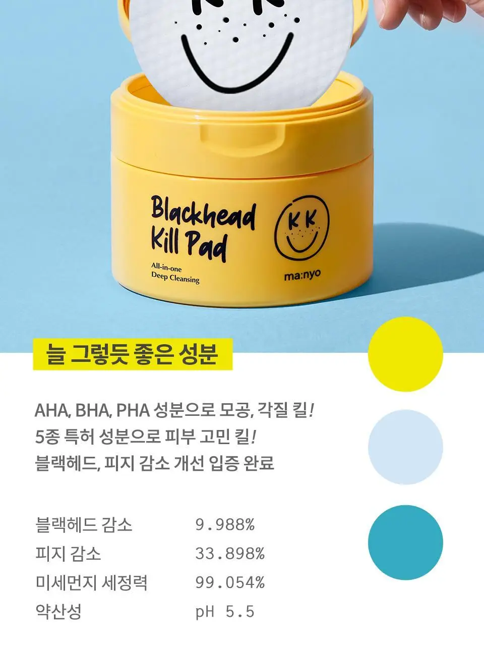마녀공장 블랙헤드 퓨어 클렌징 오일 킬패드 기획 50매 (+10매 증정) 상세페이지 13