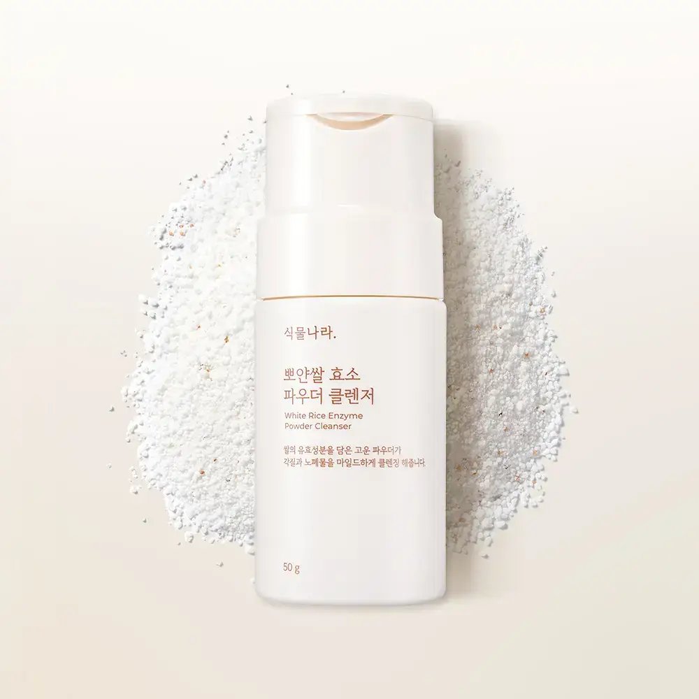식물나라 뽀얀쌀 효소 파우더 클렌저 50g