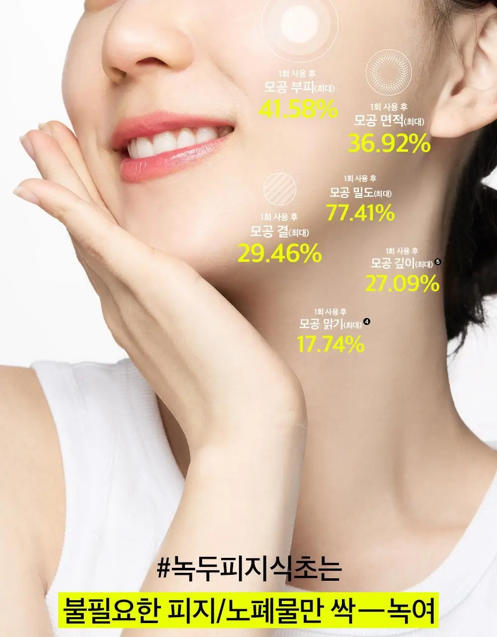 비플레인 녹두 모공 스케일링 워터 150ml 기획 (+초밀착 화장솜 40매) 상세페이지 39