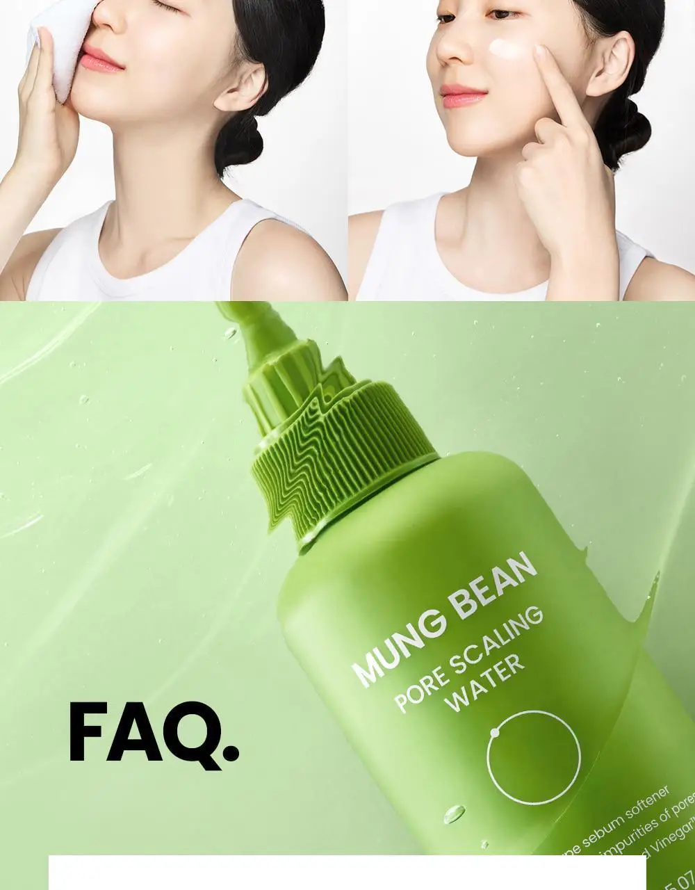 비플레인 녹두 모공 스케일링 워터 150ml 기획 (+초밀착 화장솜 40매) 상세페이지 46
