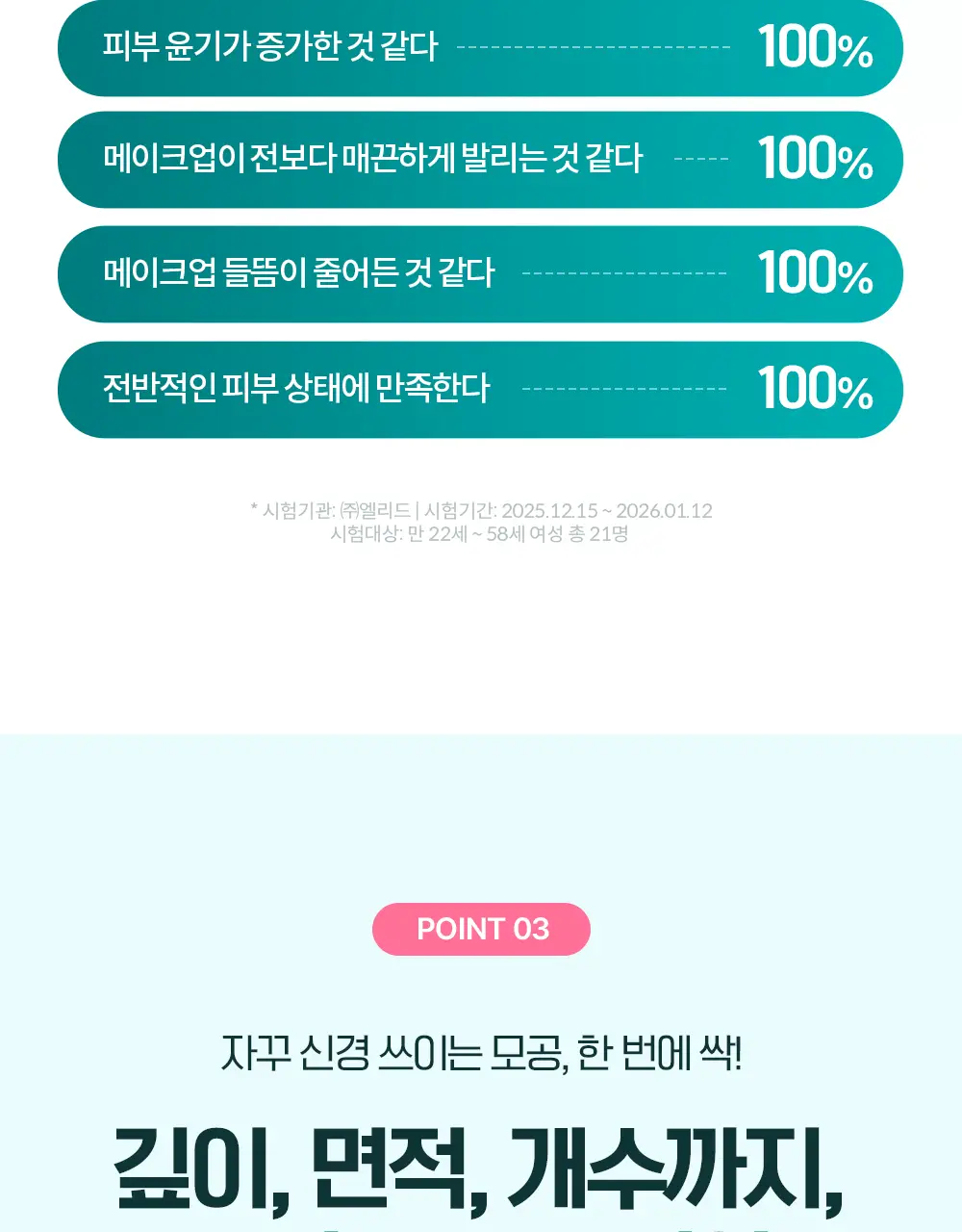 케어존 홈에스테틱 필링 스왑 5입 상세페이지 19