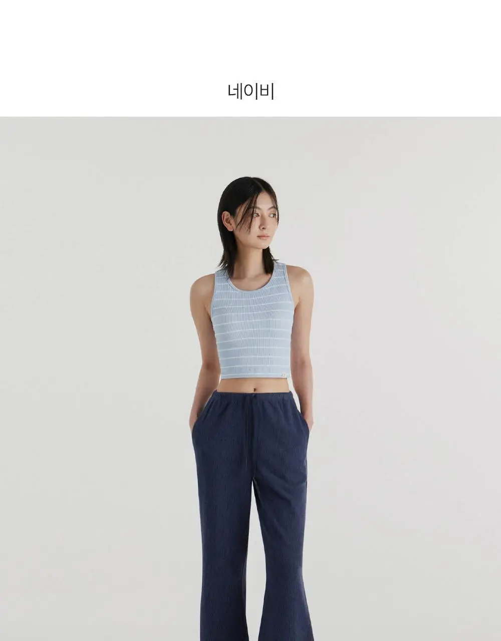 프론투라인 누베 세미 부츠컷 팬츠 상세페이지 15