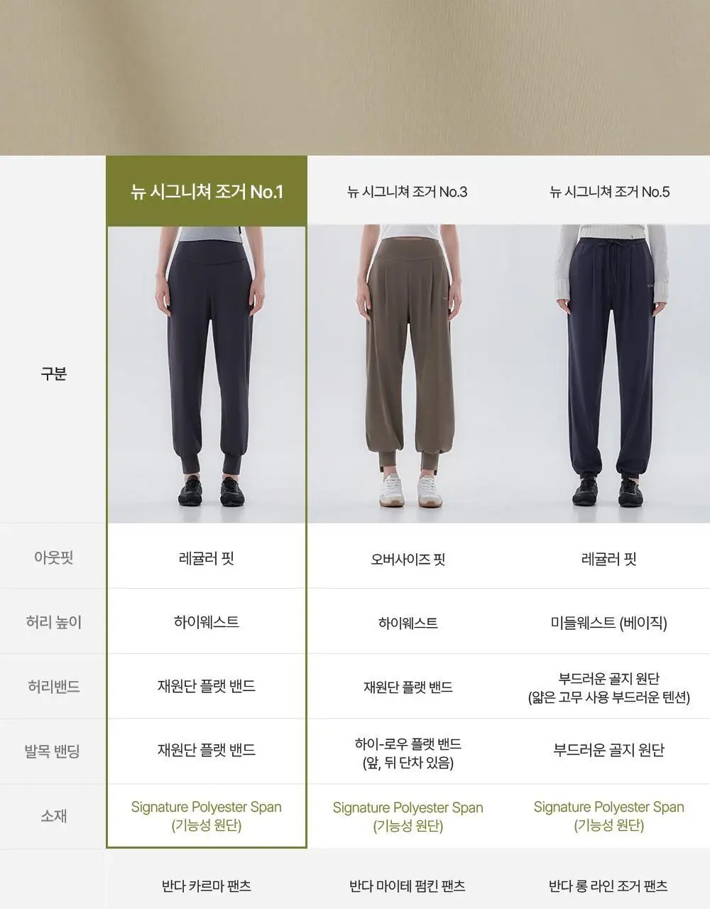 프론투라인 뉴 시그니쳐 조거 No.1 상세페이지 6