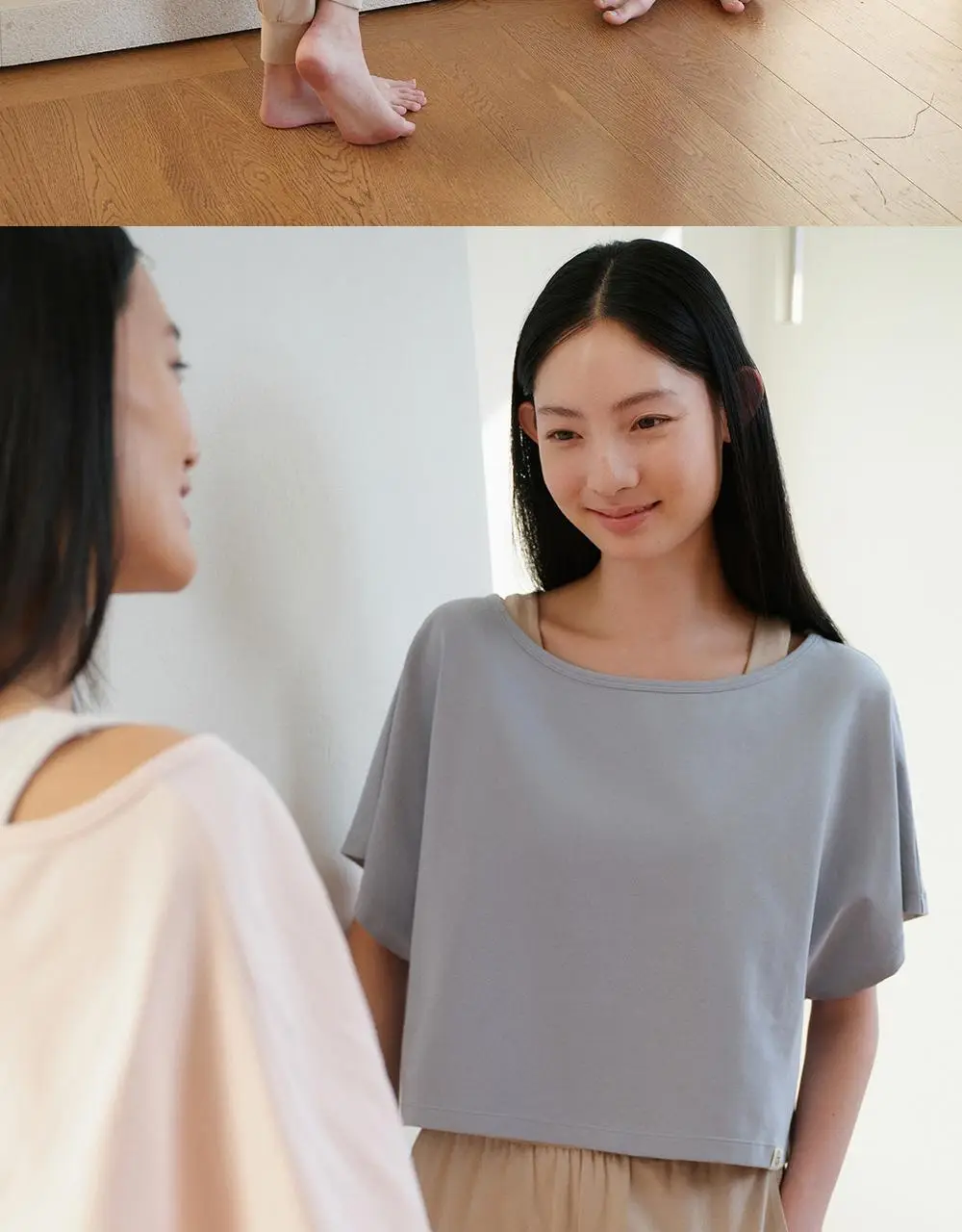프론투라인 반다 매일 수련 크롭 커버업 상세페이지 2