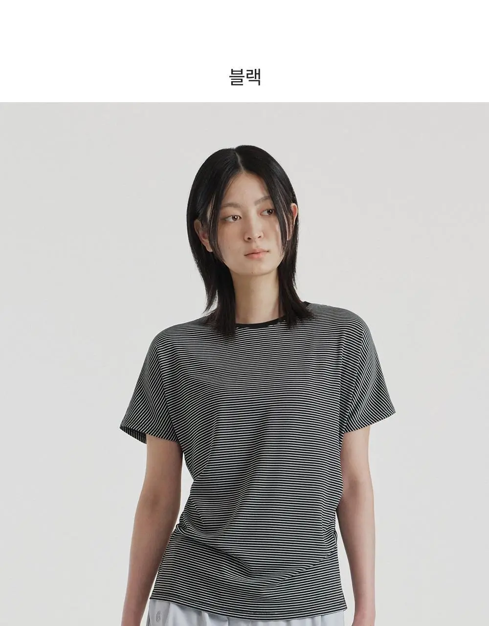 프론투라인 사이드 핀턱 스트라이프 커버업 상세페이지 16