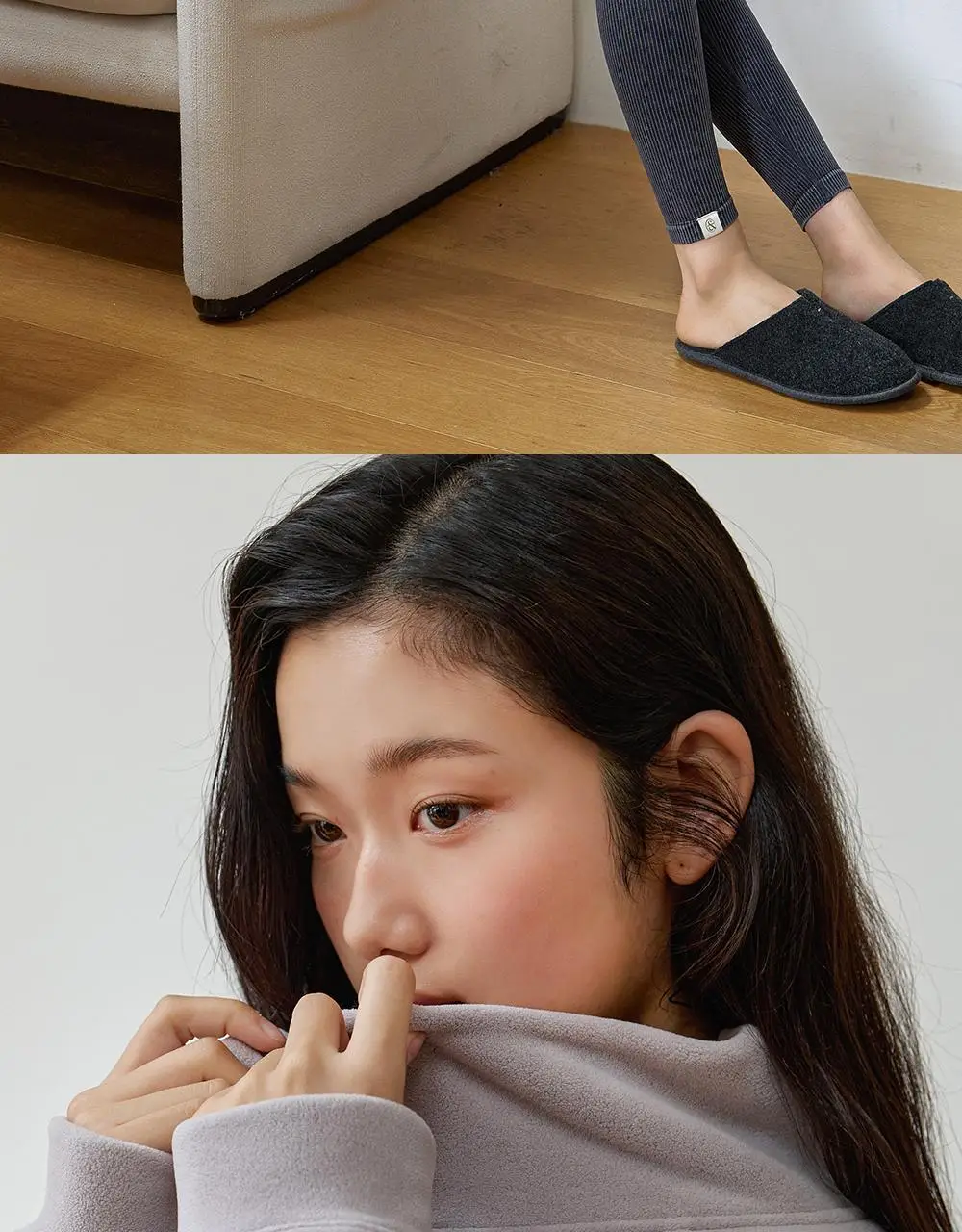프론투라인 소프트웜 크롭 아노락 상세페이지 3