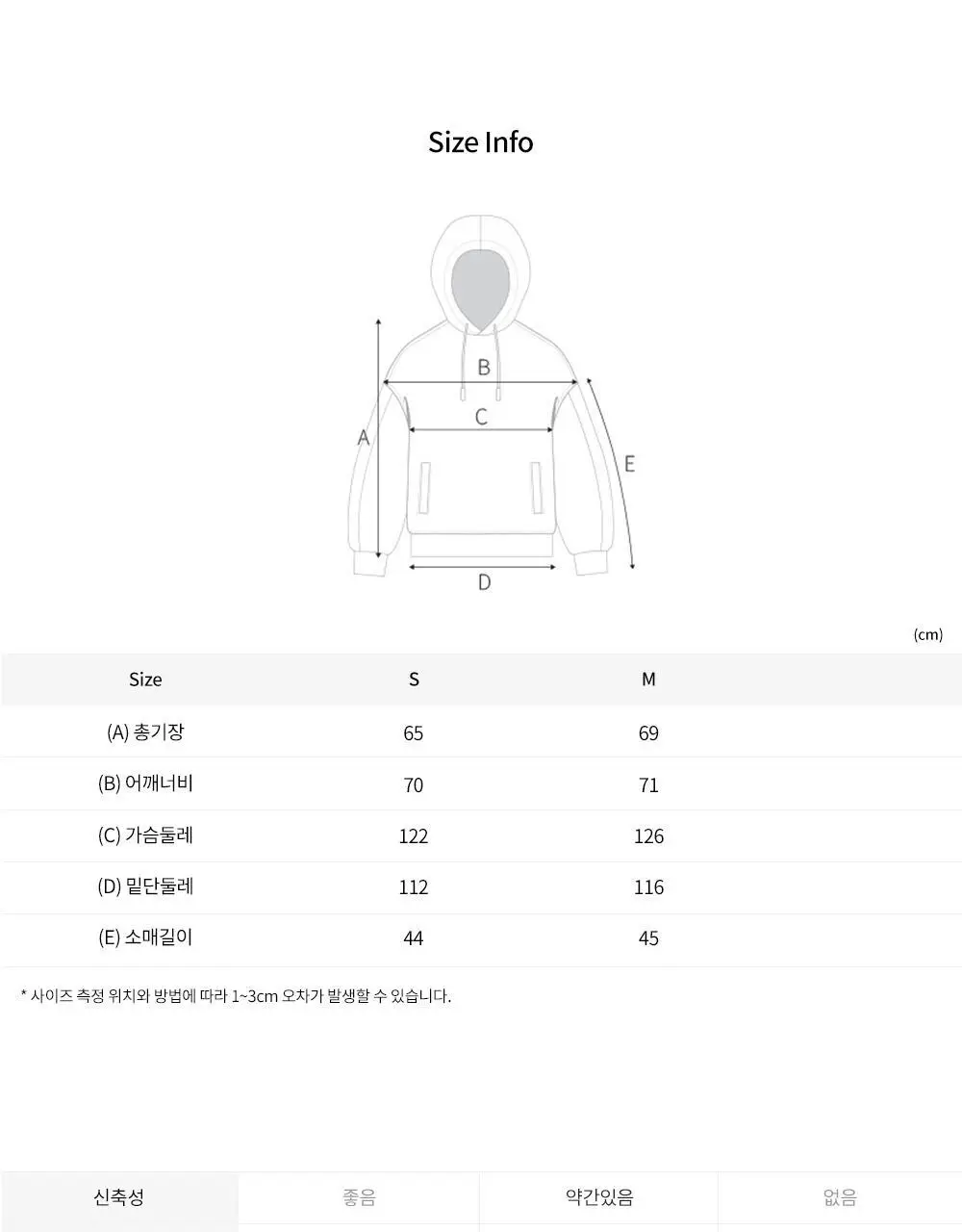 프론투라인 소프트웜 플리스 후드티 상세페이지 16