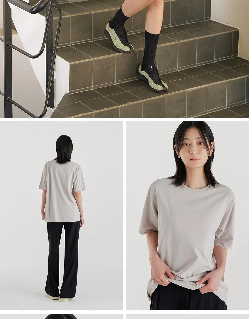 프론투라인 에어소로 오버핏 티셔츠 상세페이지 3