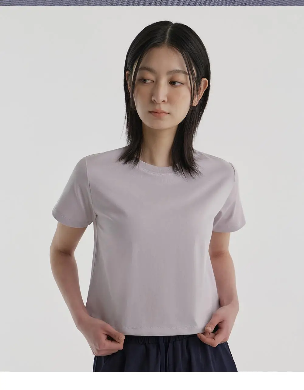 프론투라인 프레쉬 데이핏 크롭 티셔츠 상세페이지 5