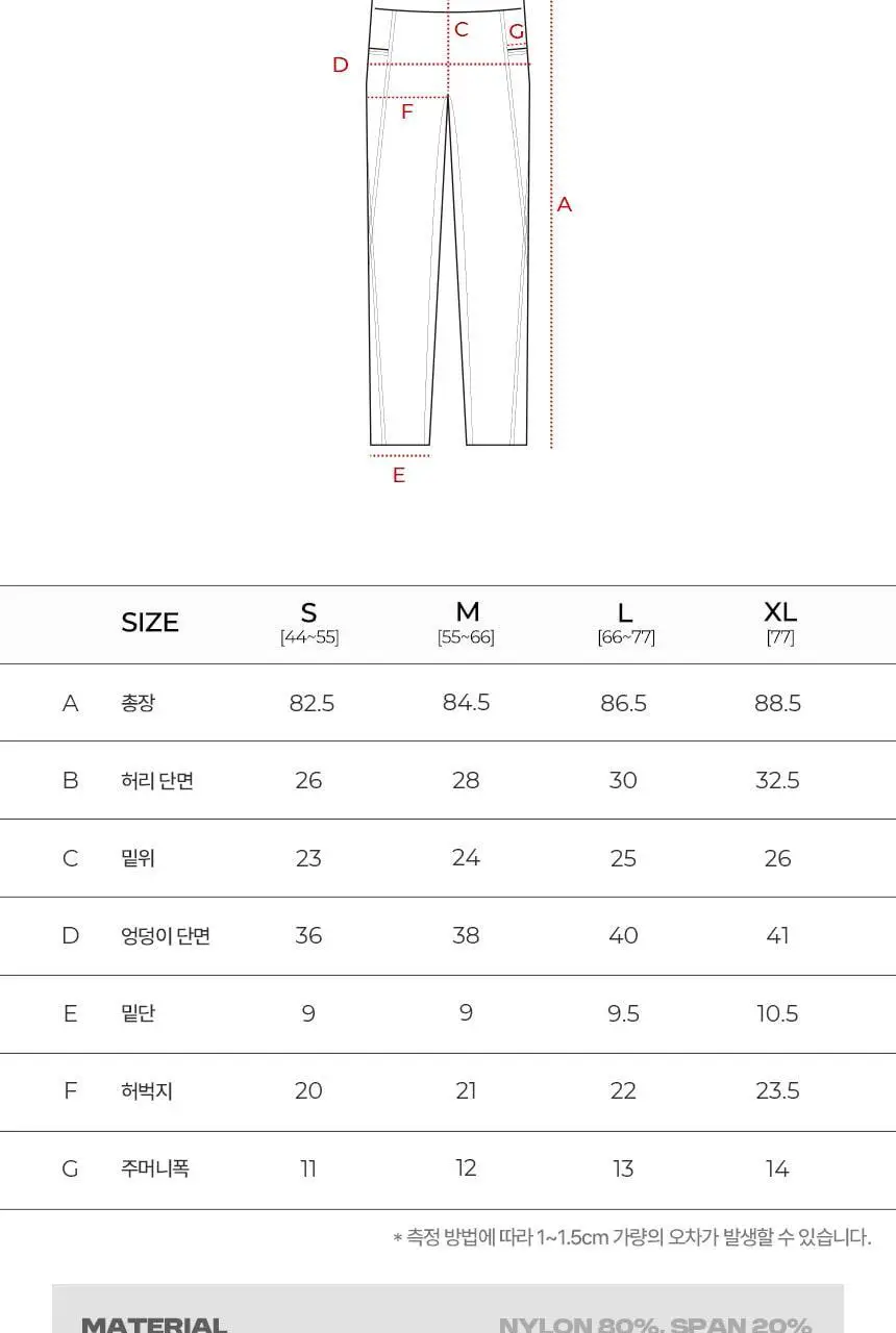 해즈소울 액티브 포켓 레깅스 9부 상세페이지 16