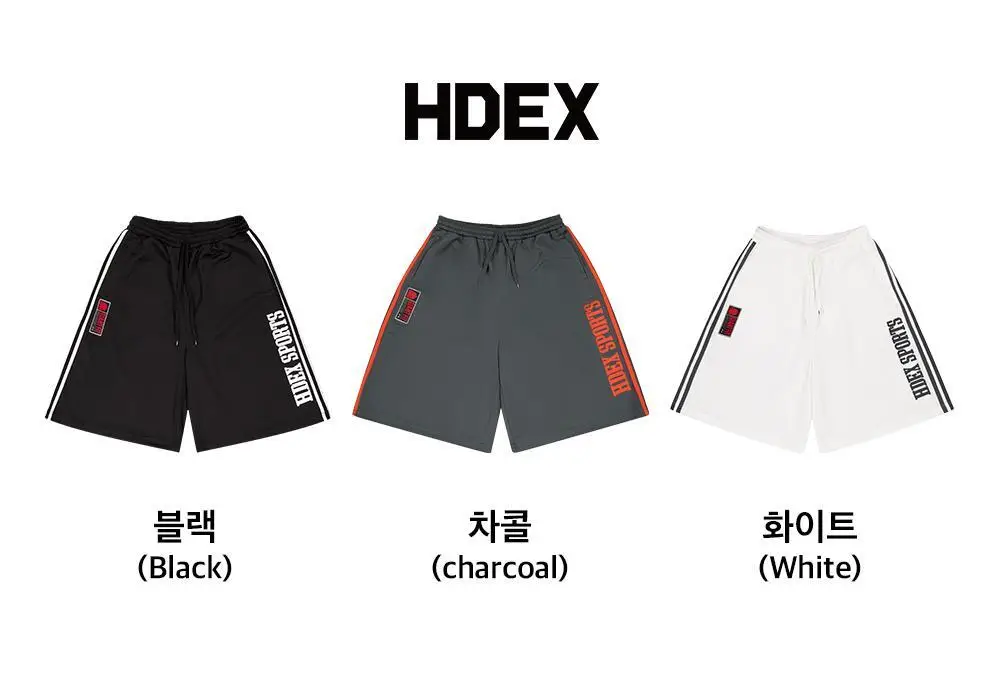 HDEX 자이언트핏 매쉬 버뮤다 쇼츠 (3colors) 상세페이지 2